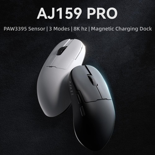 AJAZZ AJ159 dual-mode lightweight gaming mouse PAW3395 sensor 26KDPI - Picture 16 of 47