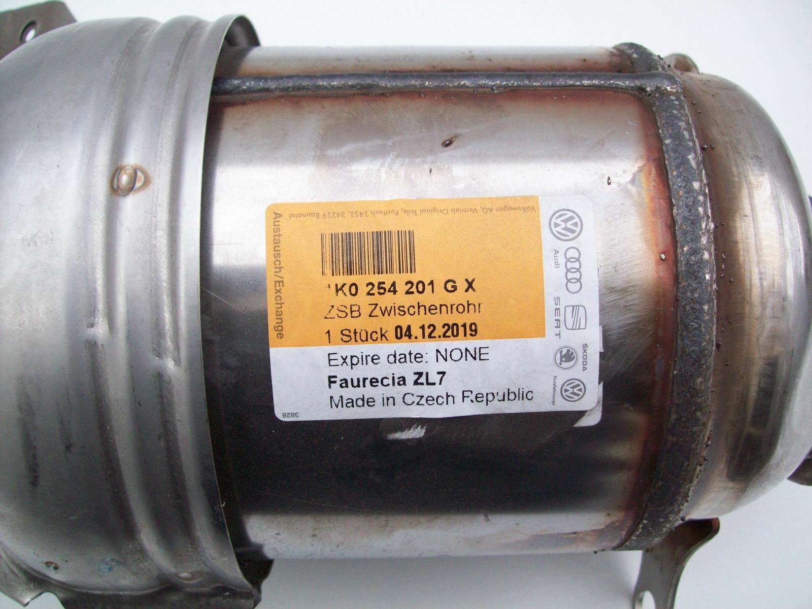 VW Golf Catalytic Converter Genuine 1K0254201G 20092014 eBay