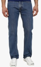Levi's Men's Regular Straight Leg Jeans 505 Medium Wash 5051938