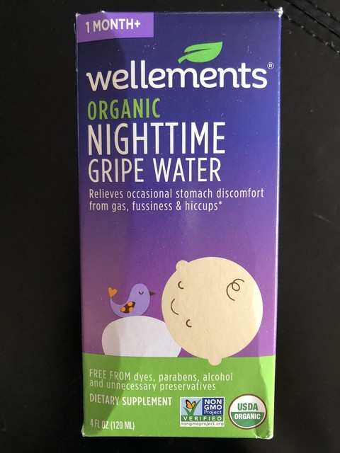 wellements organic night time gripe water
