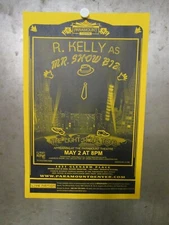R. KELLY as MR. SHOW BIZ Light It Up Tour Paramount Denver 2007 Flyer TP.3