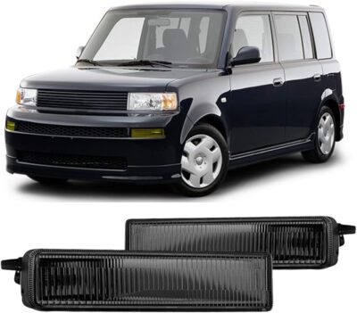 Fog Lights Smoke Lens For Scion xB 2003-2006 Driving Bumper Switch Kit w/ Bulbs