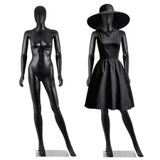 70" Female Mannequin Detachable w/ Adjustable Posture Turnable Head 360° Design