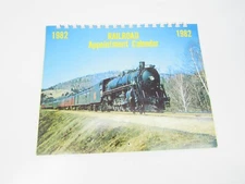 1982 Railroad Appointment Calendar - Audio Visual Designs