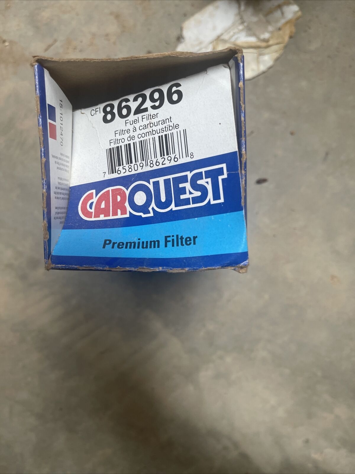 Car Quest, Advance Auto Parts, 86296, Fuel Filter - New