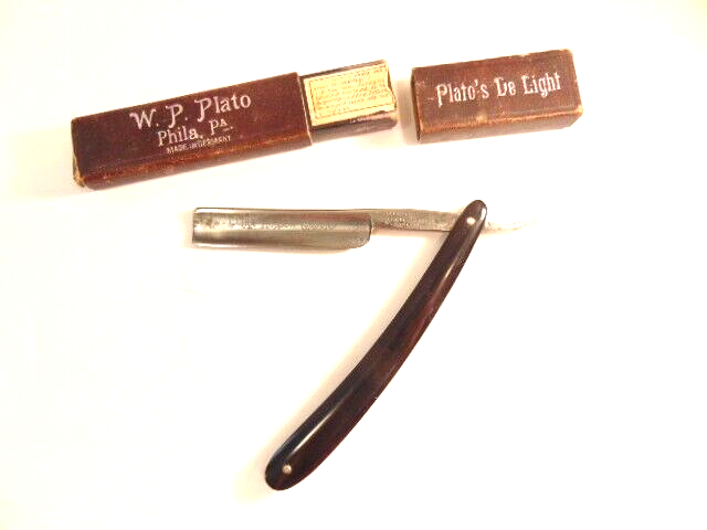 extra Hollow Ground straight razor: W.H. Morely & Sons, Germany
