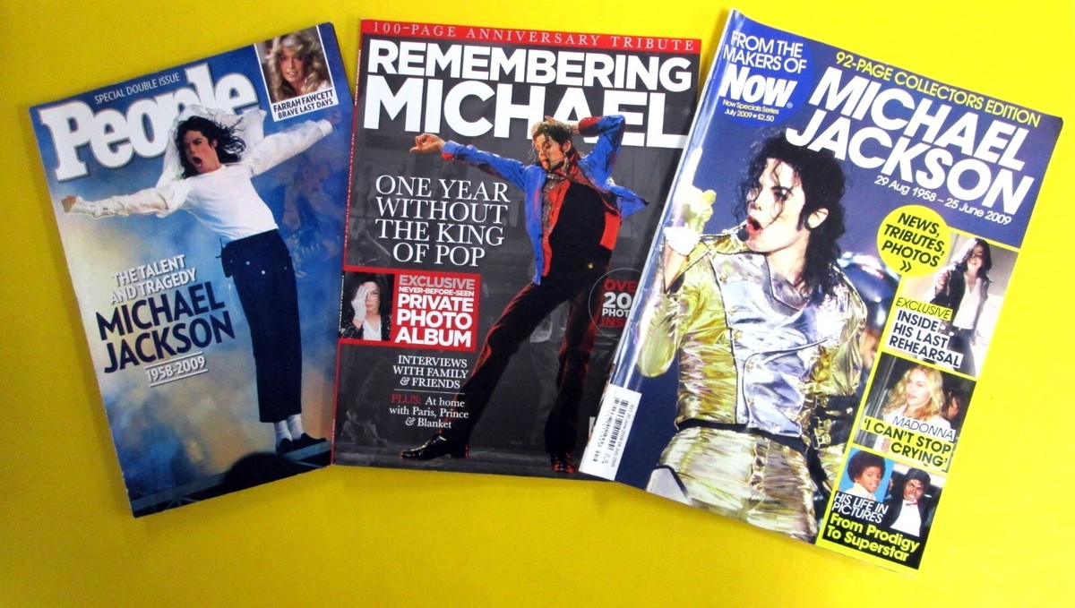 マイケルジャクソン　海外雑誌コミック THE STORY OF MICHAEL JACKSON MAGAZINE #01 2018, KING OF POP