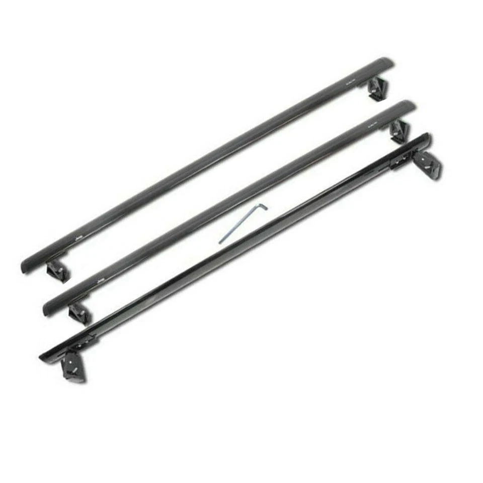 Barra transversal de 3 piezas para equipaje de riel de techo Mercedes Benz Clase G W463 1991-2024 Foto 2 de 4