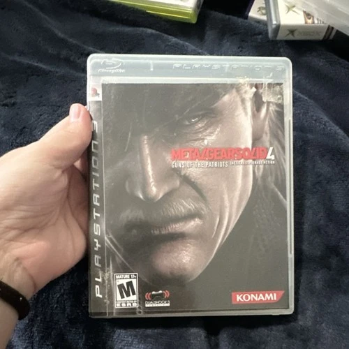 Konami Metal Gear Solid 4 Guns of the Patriots PS3 Manual NTSC-U/C M Rated