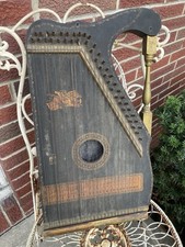 Antique Zither Musical Instrument