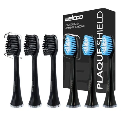 WELCCO Zahnbürstenköpfe kompatibel mit Tristan Auron Business Class Ersatzbürsten 6 St.