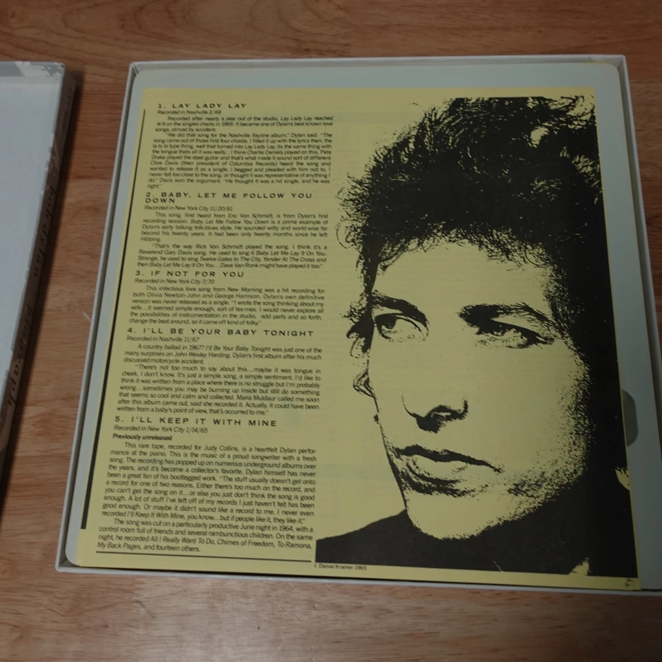 Bob Dylan - Biograph 1985 3x Cassette Box Set Columbia CXT 38830 EX - Image 3 of 4