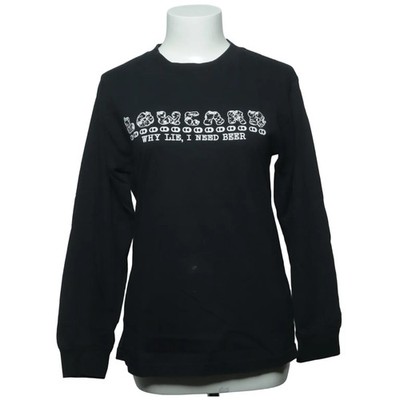 Lowcard, Langarmshirt, Größe: XXXL, Schwarz, Baumwolle, Print, Damen #KP6