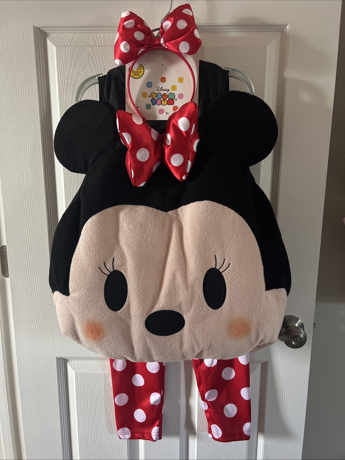 Disney Store Minnie Mouse Tsum Tsum  Halloween Plush Costume RARE Kids 9/10