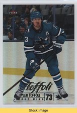 2024-25 Upper Deck Fleer Ultra Rainbow Foil Tyler Toffoli #124 READ 1h4a