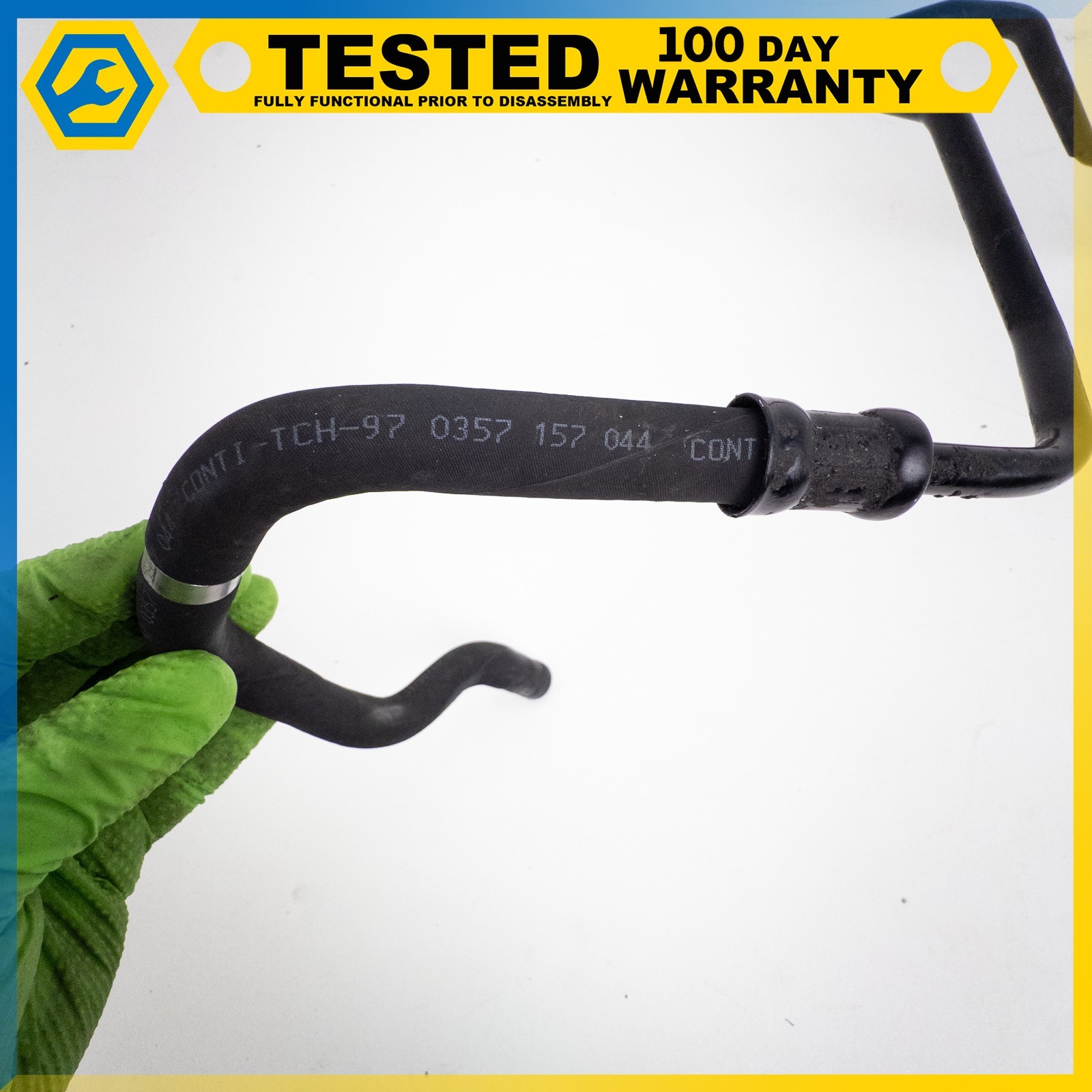 03-13 BENTLEY CONTINENTAL GT FLYING SPUR POWER STEERING PUMP HOSE TUBE PIPE OEM