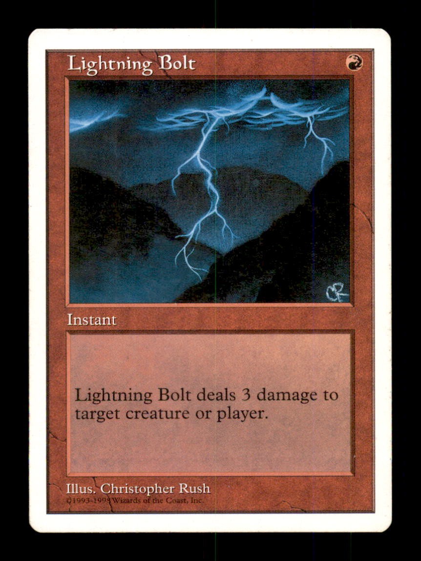 MTG Lightning Bolt LP Light Play Beatdown Box Set [4909]