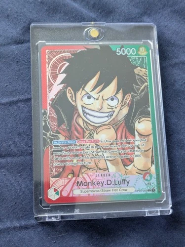Monkey D Luffy OP01-003 Parallel Alt Art Leader - NM