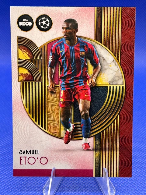 2025-26 Topps Deco UEFA Club Competitions Samuel Eto'o Legends