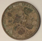 1909 VDB Philadelphia Mint Copper Lincoln Wheat Cent