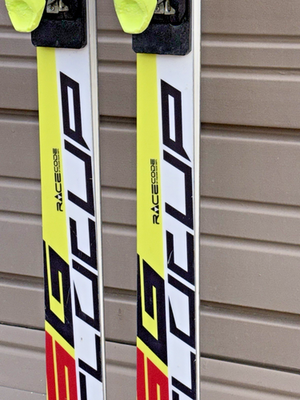 🔥 FISCHER RC4 World Cup SG Super-G 213cm Race Skis w/ Fischer RC4