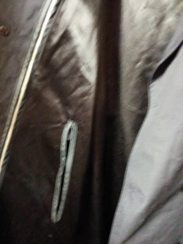 DSCP Garrison Collection Men's Black Long Trench Coat Belted Lined Size 44 image 5