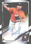 2021 Topps Chrome #RA-LGA Luis Garcia Rookie Autographs