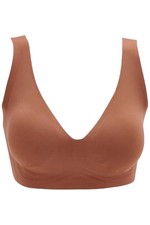 Rhonda Shear Women's Power Gel Bra Mahogany