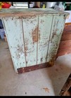 Primitive Virginia Jelly Cupboard Old Apple Green Paint  — photo 6