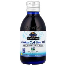 Dr. Formulated, Alaskan Cod Liver Oil, Lemon, 6.76 fl oz 200 ml 