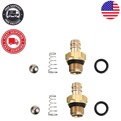 #ad Efficient Brass Chemical Injector Set for Enhanced Pressure Washer Performance $15.29