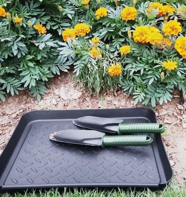 Durable Plastic Shoe Tray 3 Interlocking Space Saving Design