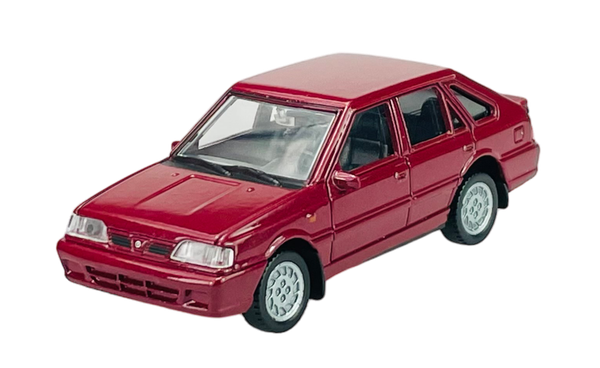 Welly Polonez Caro Plus Dark RED 1:43 DIE Cast Metal Model NEW IN BOX 44024-image