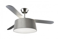 Deckenventilator Leuchte Mit Fernbedienung Decken KüHler Belmont Nickel Grau