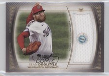 2021 Topps Definitive Collection Jumbo Relic 46/50 Sean Doolittle #DJR-SD 6fs