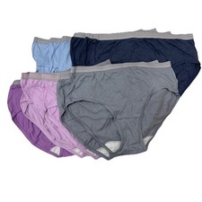 Fruit of the Loom Women's Cotton Brief Underwear, 12-Pack Assorted Heather 7