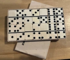 Standard Marblelike Dominoes set by Puremco