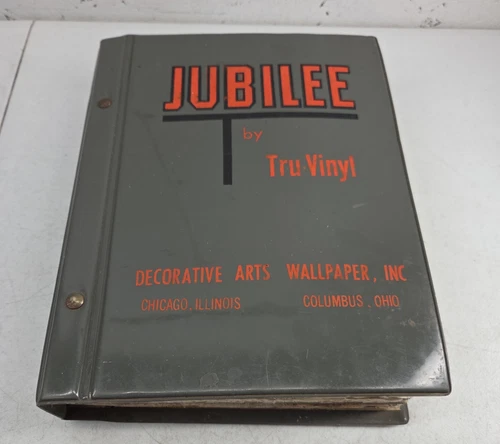 Vintage Jubilee by Tru-Vinyl Decorative Arts Wallpaper Sample Book Reverso Prod
