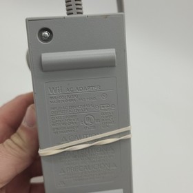 Nintendo RVL-101 Wii Console Bundle With Controller Nunchuck & Hookups White OEM