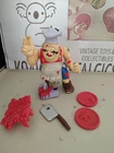 Vintage TMNT Ninja Turtles Figure Pizza Face 1990 Complete