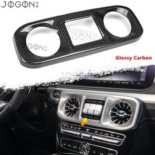 Real Carbon For Mercedes-Benz G500 AMG G63 20+ Console Middle Vent Outlet Covers