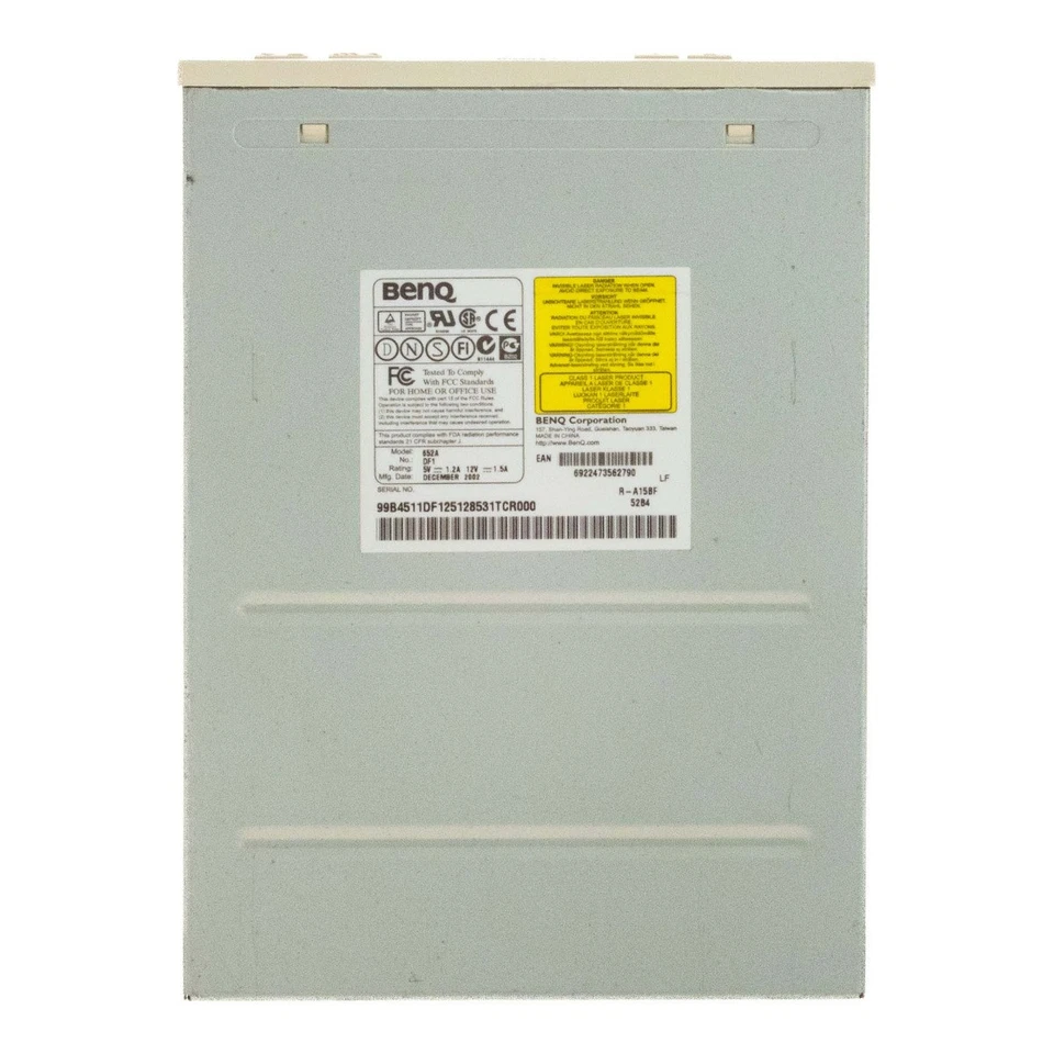 Internal Drive BenQ 652A CD - ROM Drive Ata 5.25 Inch - Image 3 of 3