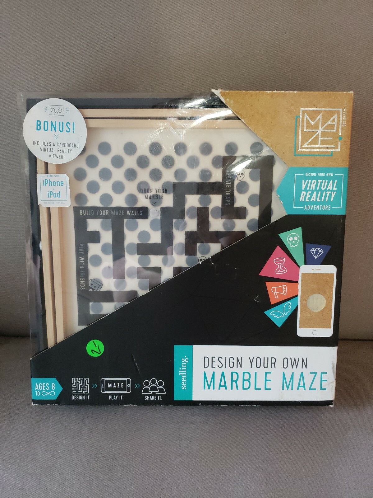 design your own marble maze