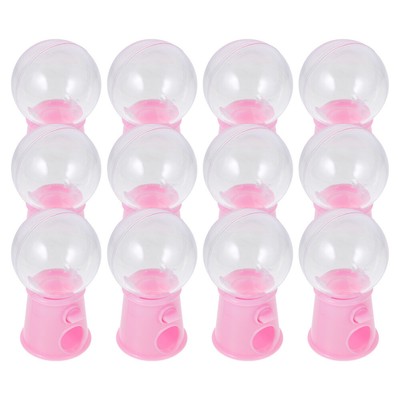 12 Pcs Gumball Maschine Spender Gumball Süßigkeiten Maschine Party Candy Boxen
