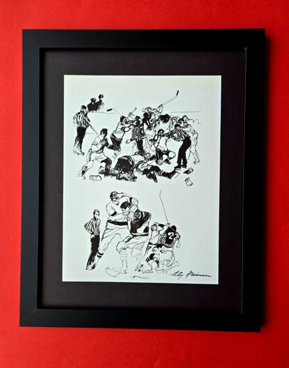 Œuvre D'art LeRoy Neiman 'Paris France' Signée - Lithographie Pop Art Encadrée 16x12 Pouces, Neuve