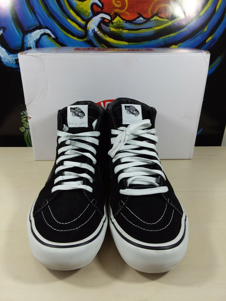 Supreme × VANS Sk8-Hi Pro ブラック/ホワイト Vans Sk8-hi Pro X Supreme 