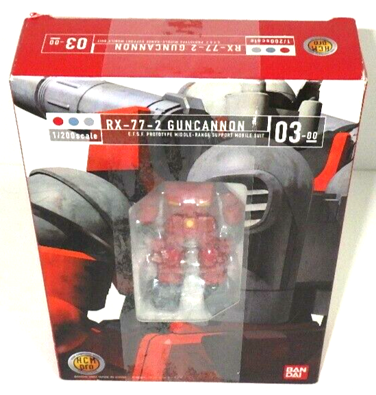 ★希少★ BANDAI RX-77-2 GUNCANNON HCM Pro 03 Bandai HCM Pro 03-00 RX-77-2 Guncannon 1/200 Gundam Figure Japan