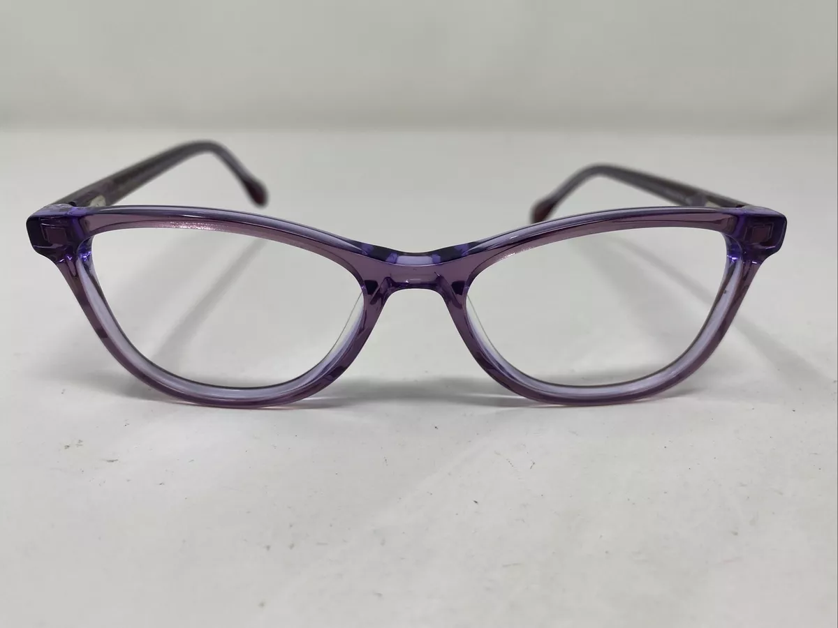 Lilly Pulitzer Brae PU 47 15 130 Purple Full Rim Plastic Eyeglasses Frame 130