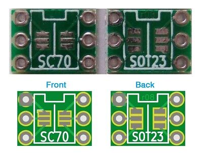SOT23 to DIP 6-Pin Adapter PCB