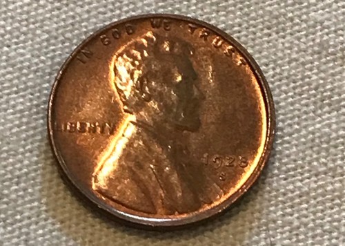 1928-s Lincoln cent , Red /Brown Uncirculated choice, some mint red remains - Picture 2 of 7